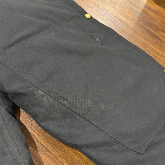 Carhartt Black Bib Overalls - Picture 6 of 7